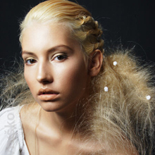 Svatební účes - ukázka 1