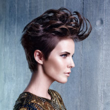 Dámské účesy, módní střihy, společenské účesy, pánské střihy - ukázka 1