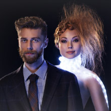 Dámské účesy, módní střihy, společenské účesy, pánské střihy - ukázka 2