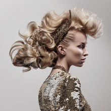 Dámské účesy, módní střihy, společenské účesy, pánské střihy - ukázka 3